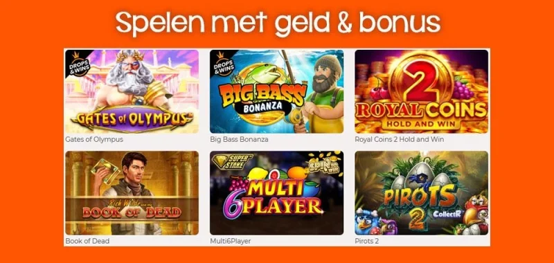 Spelen met geld en bonus 