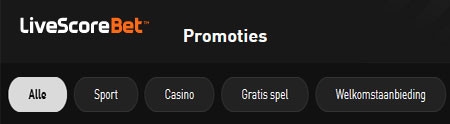 Hoe kan ik een bonus claimen bij LiveScore Bet