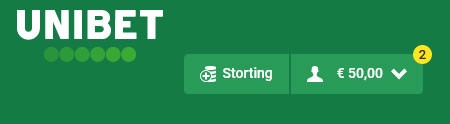 Hoe kan ik geld storten bij Unibet