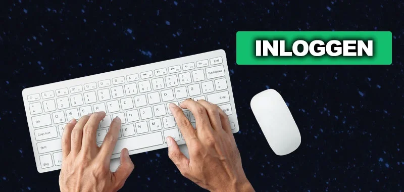 Inloggen op je nieuw account 