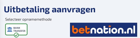Hoe kan ik uitbetalen bij Betnation